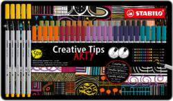 STABILO Kreatív készlet STABILO Creative Tips URBAN (10 különböző színben) 50 db-os készlet dobozban