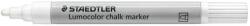 STAEDTLER Lumocolor® 344 Krétamarker - 2, 4 mm, Kúpos, Fehér (344-0)