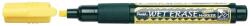 Pentel SMW26-GO Krétamarker - Vágott, Törölhető, Folyékony, Sárga
