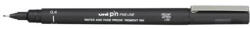 uni Tűfilc UNI Pin 0, 4 mm fekete (2UPIN04F) - papir-bolt