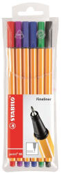STABILO Tűfilc STABILO Point 88 6 darabos (88/6) - papir-bolt