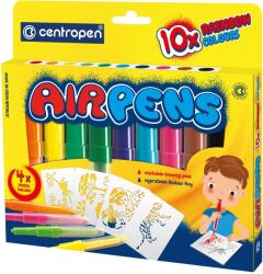 Centropen Air Pens 1500, fújós, Rainbow, 10 db a csomagban