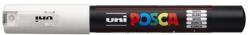 uni Dekormarker 0, 7-1mm, Uni Posca PC-1M fehér (2UPC1MFEH) - best-toner