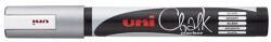 uni Folyékony kréta UNI PWE-5M ezüst (2UPWE5ME) - tonerpiac