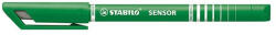 STABILO Tűfilc STABILO Sensor 0, 3mm zöld (189/36) - papir-bolt