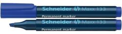 Schneider Alkoholos marker, 1-4 mm, vágott, SCHNEIDER "Maxx 133", kék (tsc133k) - irodaszer