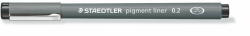 STAEDTLER Pigment Liner 0.2 mm Tusfilc -Fekete 10db/csomag