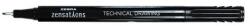 Zebra Tűfilc ZEBRA Technical Drawing Pen 0, 8 mm fekete (30098) - fotoland