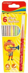 Keyroad Filctoll, Rostirón Készlet - 2 mm, 6 db/ bliszter, Vegyes Színek
