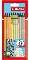 STABILO Rostirón Stabilo Pen 68 1, 0 mm 10 db-os klt. 6810-22 (6810-22)
