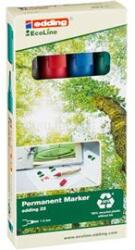 edding 22 Ecoline 4db-os vegyes színű permanent marker készlet (EDDING_7580176004) (EDDING_7580176004)