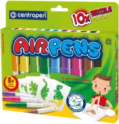 Centropen Air Pens 1539, fújós, textilre, 10 db a csomagban
