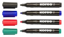Kores Marka 3-5mm Alkoholos Marker 4 db - Vegyes