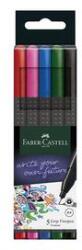 Faber-Castell Tűfilc FABER CASTELL Grip alap színek 0, 4mm 5 darabos (151604) - irodaszer