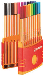 STABILO Tűfilc STABILO Point 88 colorparade 20 darabos (8820-03) - papir-bolt