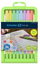 Schneider Line-Up Pastel Tűfilc Készlet - 0, 4 mm, 8 Különböző Pasztell Szín