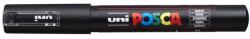 uni Posca PC-1M Dekormarker - 0, 7-1, 0 mm, Fekete (285098000)