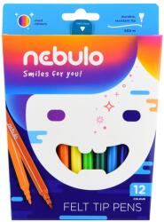Nebulo Rostirón, filctoll készlet, vízbázisú Nebulo 12 klf. szín (NFT-1-12) - web24