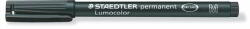 STAEDTLER Lumocolor 317 M 1mm Alkoholos Marker - Fekete 10db/Csomag