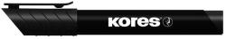 Kores Alkoholos marker, 3-5 mm, kúpos, KORES "K-Marker XP1", fekete (ik20930) - irodaszer