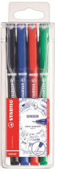 STABILO Tűfilc STABILO Sensor 0.3mm 4 darabos (189/4) - papir-bolt