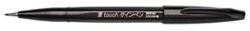 Pentel Ses15C-A Hajlékony Hegyű Kalligrafikus Ecsettoll - Fekete