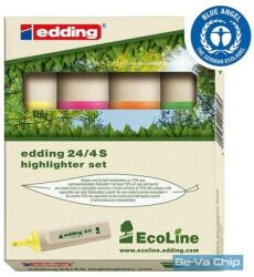 edding 24 Ecoline 4db-os vegyes színű szövegkiemelő (7580177004)