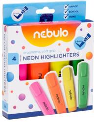 Nebulo Szövegkiemelő Készlet - Neon, 4 Színben