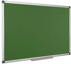 Krétás tábla zöld felület nem mágneses 90x180cm alumínium keret (VVK05)