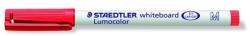 STAEDTLER Táblamarker, 1 mm, M, kúpos, STAEDTLER "Lumocolor 301", piros (TS3012) - jatekotthon