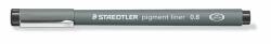 STAEDTLER Tusfilc, 0, 8 mm, STAEDTLER "Pigment Liner 308", fekete (ts308089) - irodaszer