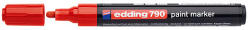 edding 790 Lakkmarker - Kerek Hegy, 2-4 mm, Piros