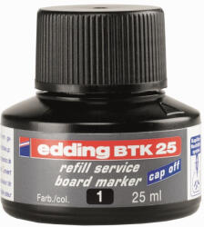 edding Tinta utántöltő táblamarkerhez 25ml, Edding BTK25 fekete (7270077000) - iroszer24
