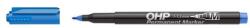 ICO Alkoholos marker, OHP, 1-1, 5 mm, M, ICO, kék (ticohpmk) - irodaszer