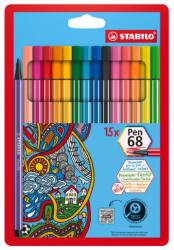 STABILO Pen 68 10+5 neon tok - alza