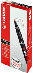 STABILO OHPen 841 S alkoholos filc piros 10db (841/40B10)