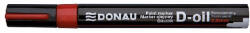 DONAU D-Oil Lakkmarker - 2, 8 mm, Piros