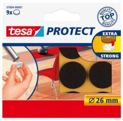 TESA Filckorong, karcolásgátló, 26mm, TESA "Protect®", barna, 9db/cs (57894-00001-01) - nyomtassingyen