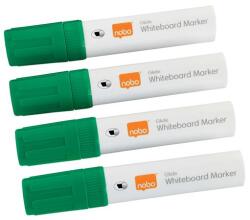 Nobo Táblamarker, vágott hegyű, 10 mm, NOBO "Glide", zöld (VN5391) - irodaoutlet