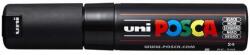 uni Dekormarker 4, 5-5, 5mm, Uni Posca PC-7M fekete (2UPC7MF) - best-toner
