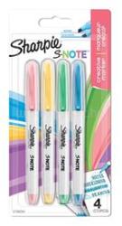 Sharpie S-Note 2: 1 lettering 4 db-os vízbázisú marker (NSH2138234) (NSH2138234) - mysoft