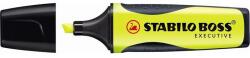 STABILO Boss Executive Szövegkiemelő - 2-5 mm, Sárga (73/14)