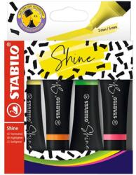 STABILO Stabilo: Shine szövegkiemelő készlet 4db-os