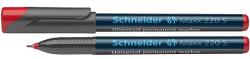 Schneider 220 Ohp Alkoholos Rostirón - Tűhegy, 0, 4 mm, 10db/ Doboz, Piros