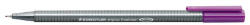 STAEDTLER Tűfilc, 0, 3 mm, STAEDTLER "Triplus 334", sötétlila