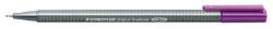 STAEDTLER Tűfilc, 0, 3 mm, STAEDTLER "Triplus 334", sötétlila (ts3346) - irodaszer