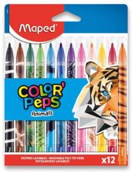 Maped Marker gyerekeknek MAPED - COLOR`PEPS ANIMALS 12 szín