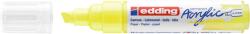edding Akril marker 5-10mm, Edding 5000 neon citromsárga (7580244000) - web24