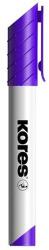 Kores Tábla- és flipchart marker, 1-3 mm, kúpos, KORES "K-Marker", lila (IK20836) - jatekotthon