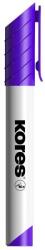 Kores Tábla- és flipchart marker, 3 mm, kúpos, KORES "K-Marker", lila (IK20836) - irodaoutlet